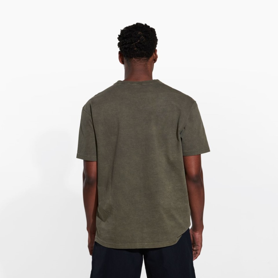 Sunbaked Arc T-Shirt Für Herren Merrell Dusty Olive