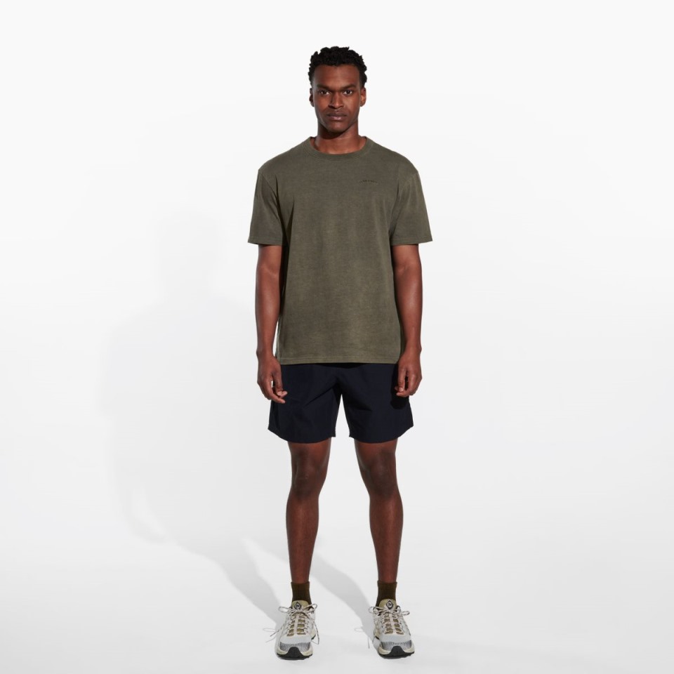Sunbaked Arc T-Shirt Für Herren Merrell Dusty Olive