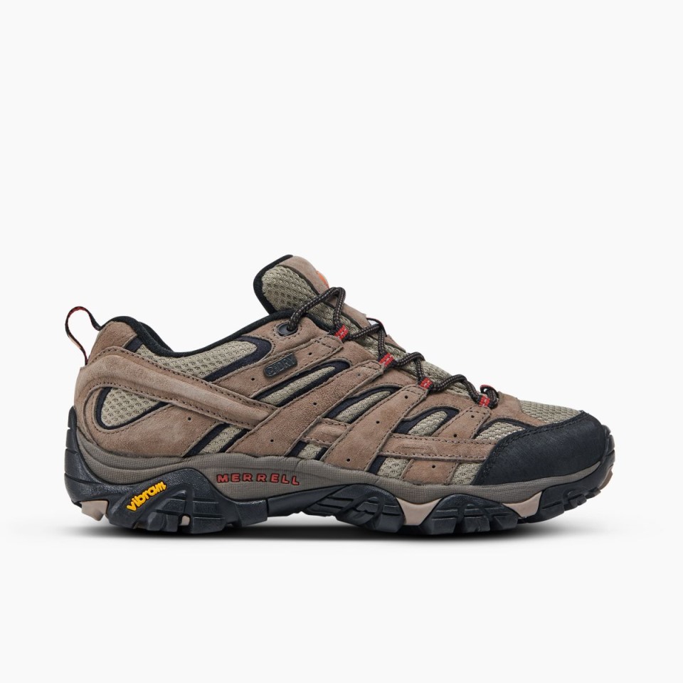 Merrell Bark Brown Herren Moab 2 Wasserdicht