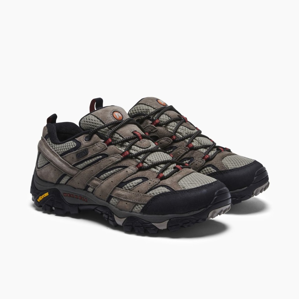 Merrell Bark Brown Herren Moab 2 Wasserdicht