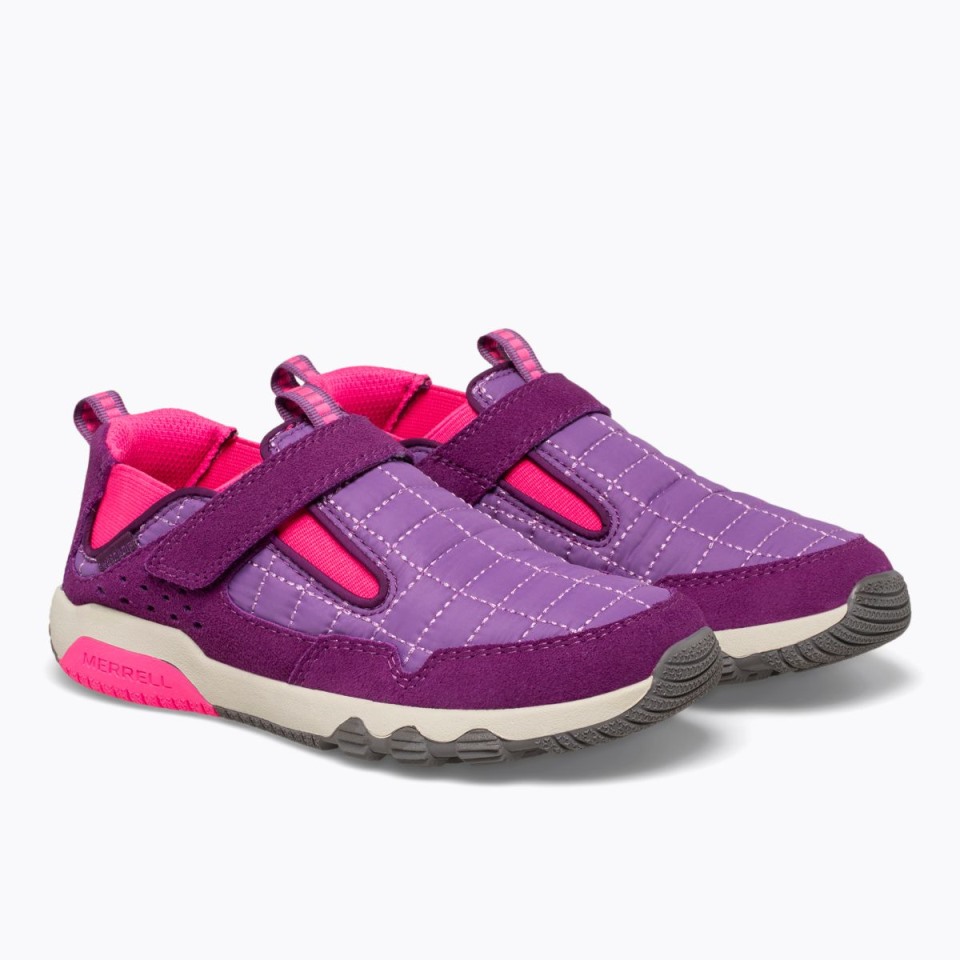 Merrell Big Kid's Free Roam Hütte Moc Lila Pink