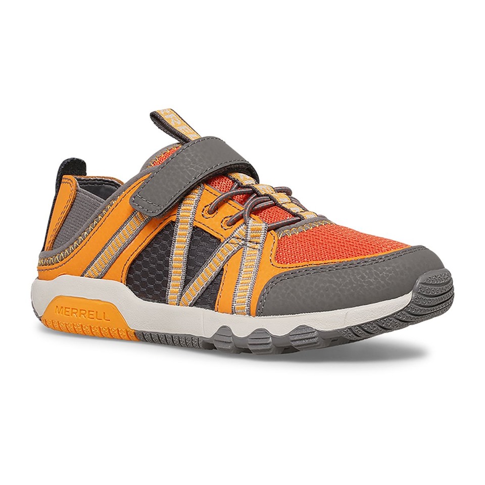 Merrell Hydro Free Roam Sandale Für Große Kinder Grau Orange
