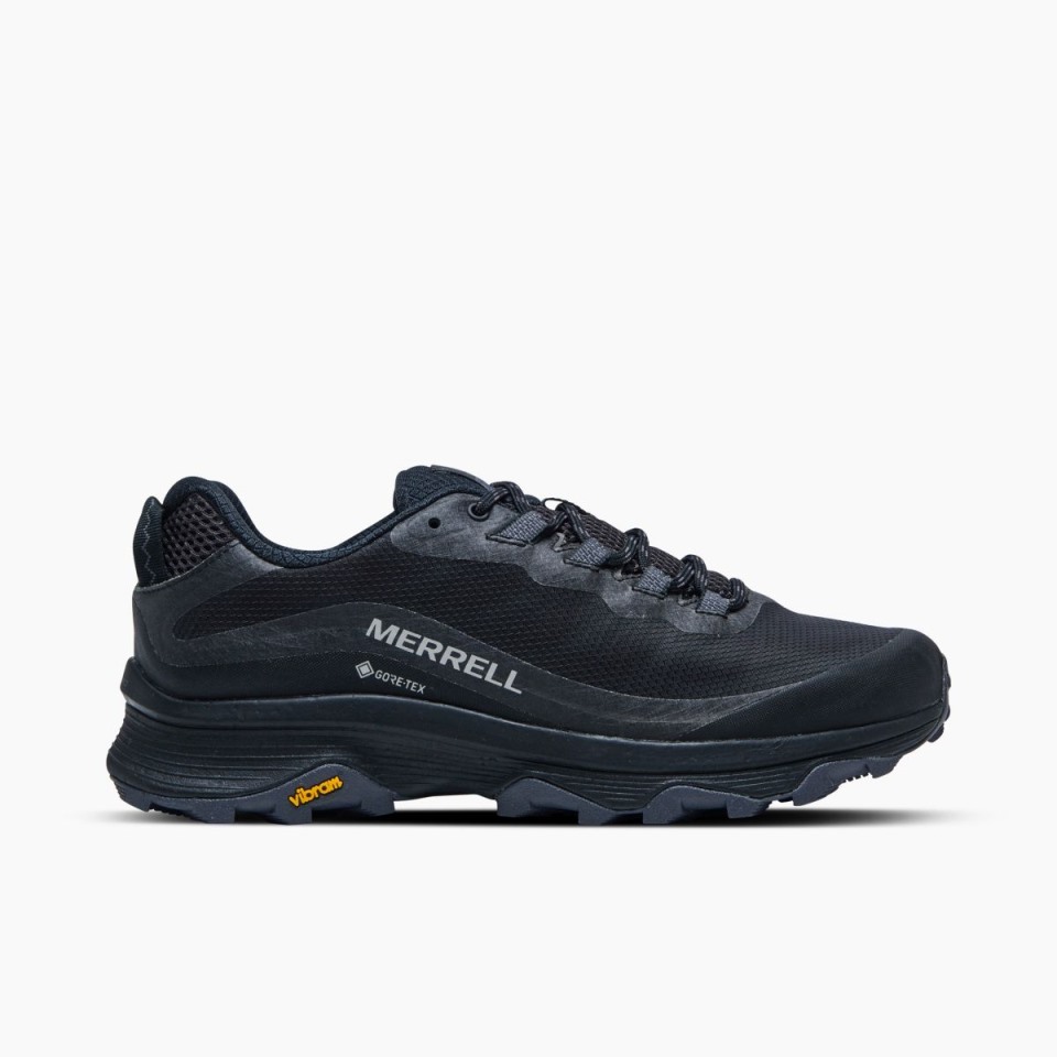 Merrell Black Asphalt Herren Moab Speed ​​Gore-Tex