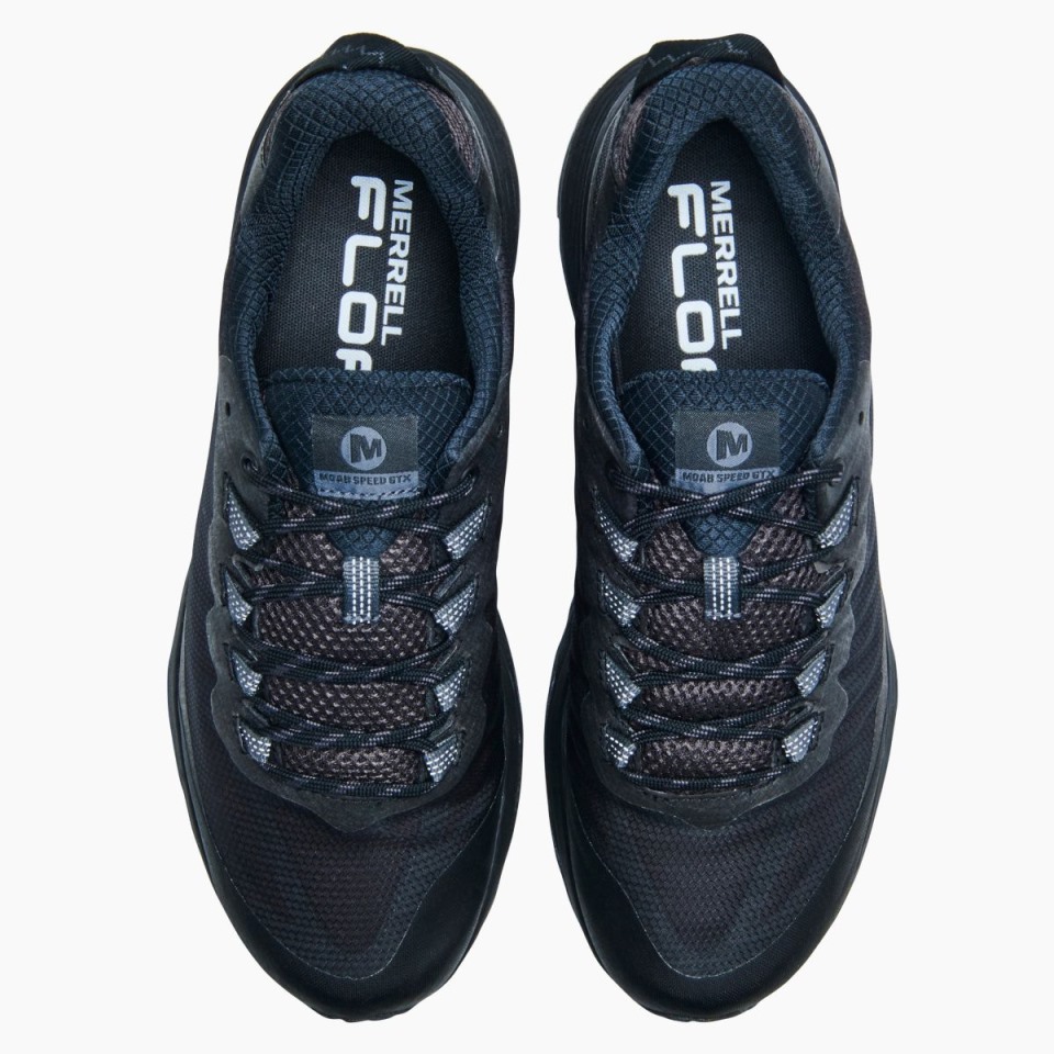 Merrell Black Asphalt Herren Moab Speed ​​Gore-Tex