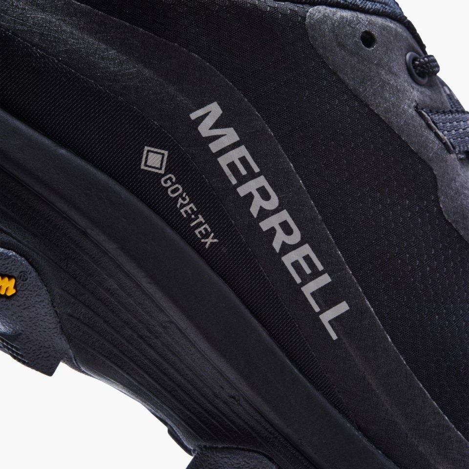 Merrell Black Asphalt Herren Moab Speed ​​Gore-Tex