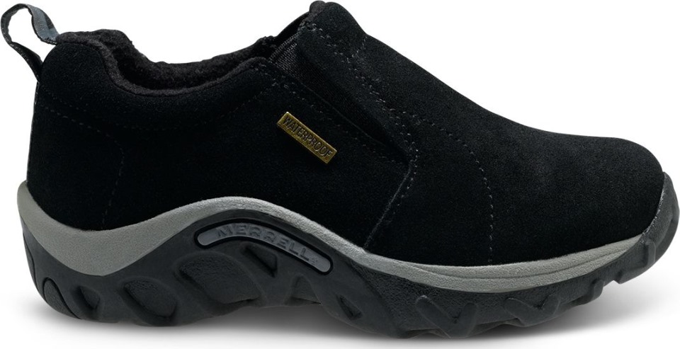 Merrell Black Dschungel Moc Frosty Wasserdicht Für Große Kinder Merrell Black Dschungel Moc Frosty Wasserdicht Für Große Kinder