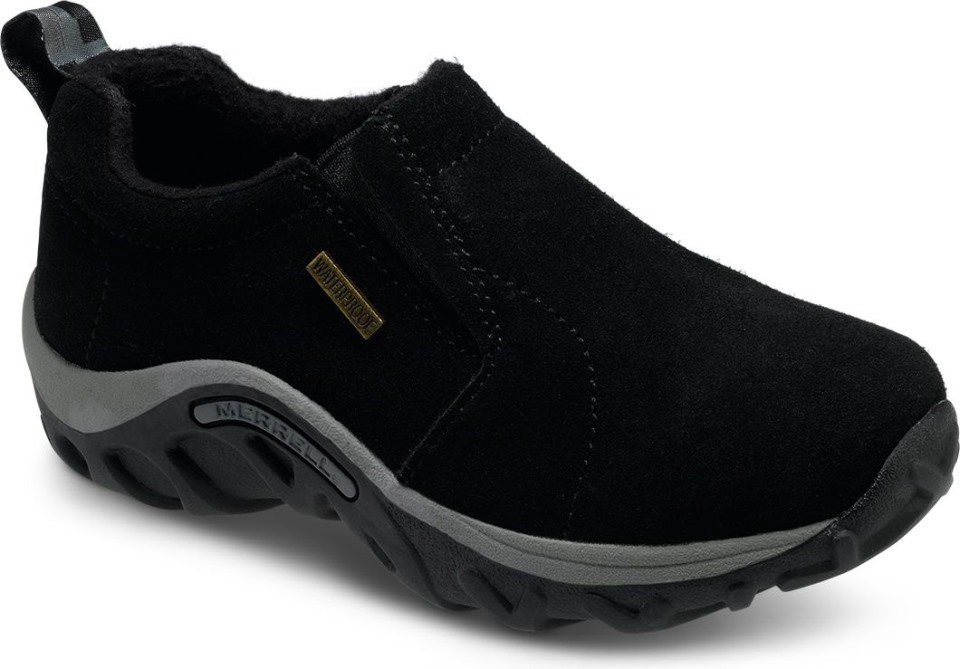 Merrell Black Dschungel Moc Frosty Wasserdicht Für Große Kinder
