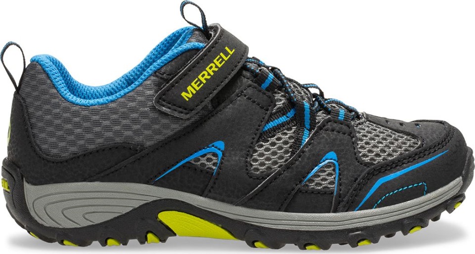 Merrell Schwarz Blau Trail Chaser Schuh Für Große Kinder Merrell Schwarz Blau Trail Chaser Schuh Für Große Kinder