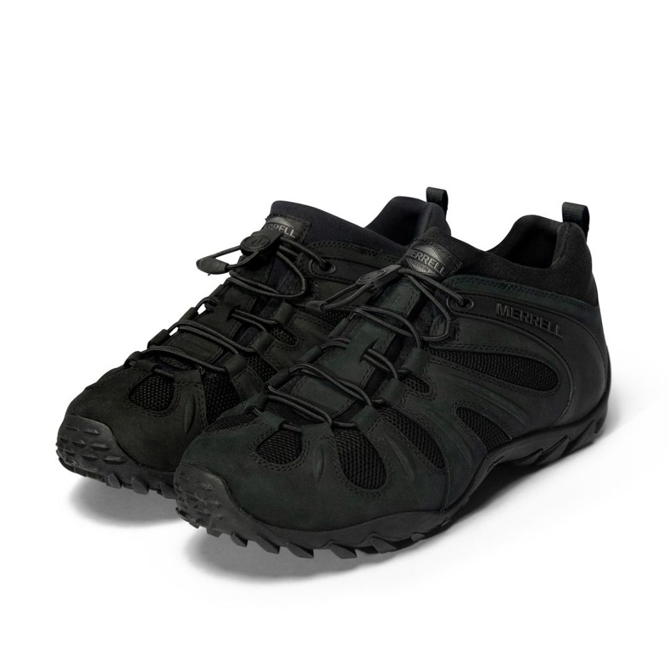 Merrell Black Herren Cham 8 Stretch Taktisch