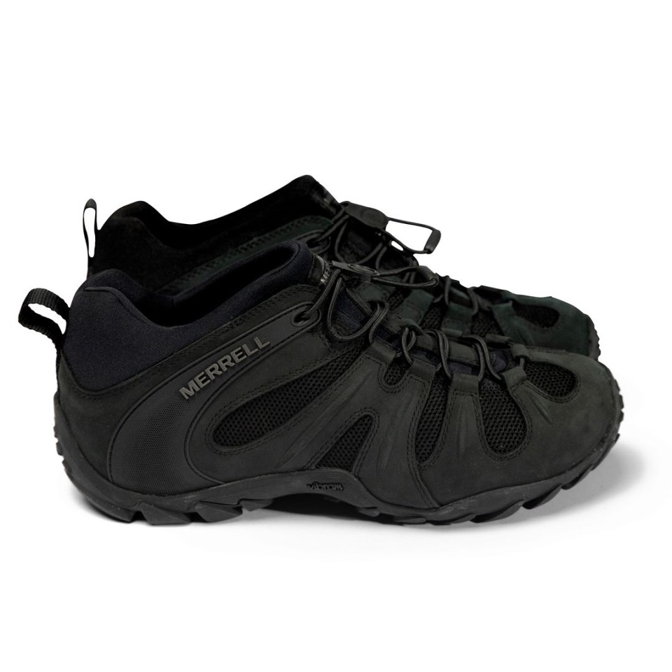Merrell Black Herren Cham 8 Stretch Taktisch