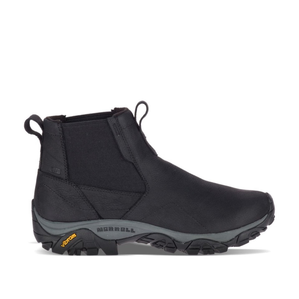 Merrell Black Herren Moab Adventure Chelsea Polar Wasserdicht Weite Weite
