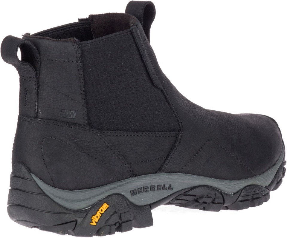 Merrell Black Herren Moab Adventure Chelsea Polar Wasserdicht Weite Weite