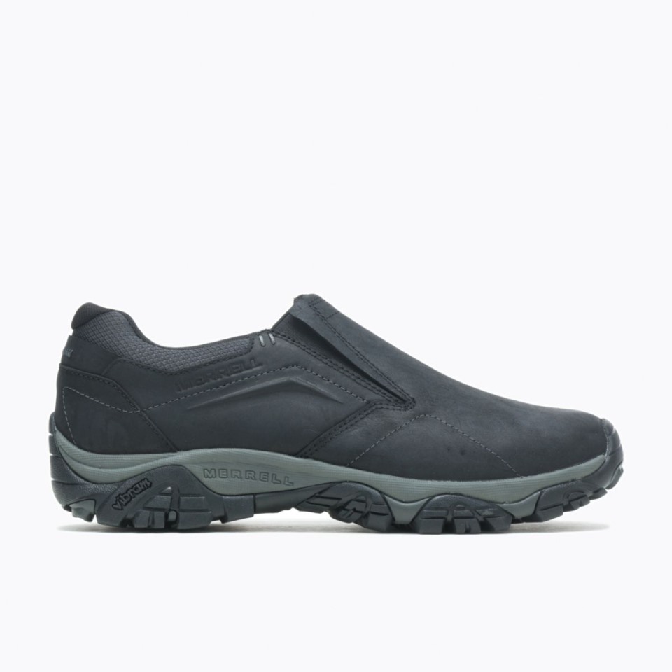 Merrell Black Herren Moab Adventure Moc Weite Weite Merrell Black Herren Moab Adventure Moc Weite Weite