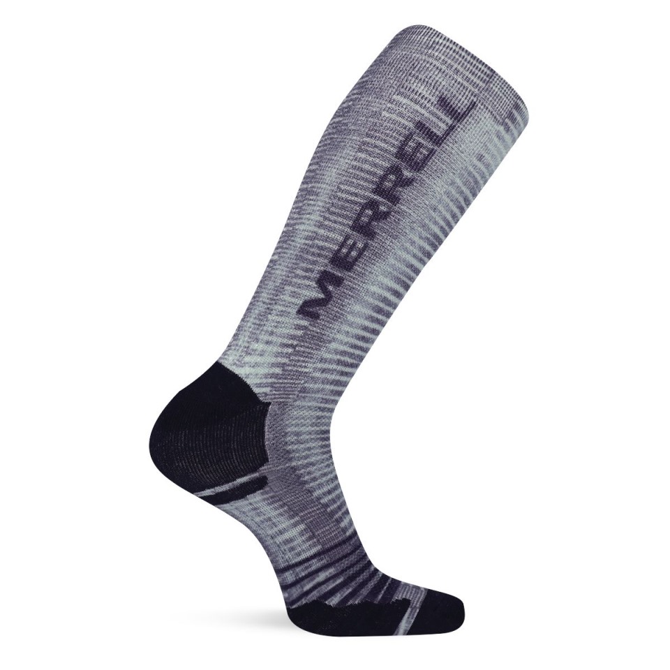 Merrell Schwarze Performance-Crew-Socke Mit Merrell-Logo-Aufdruck