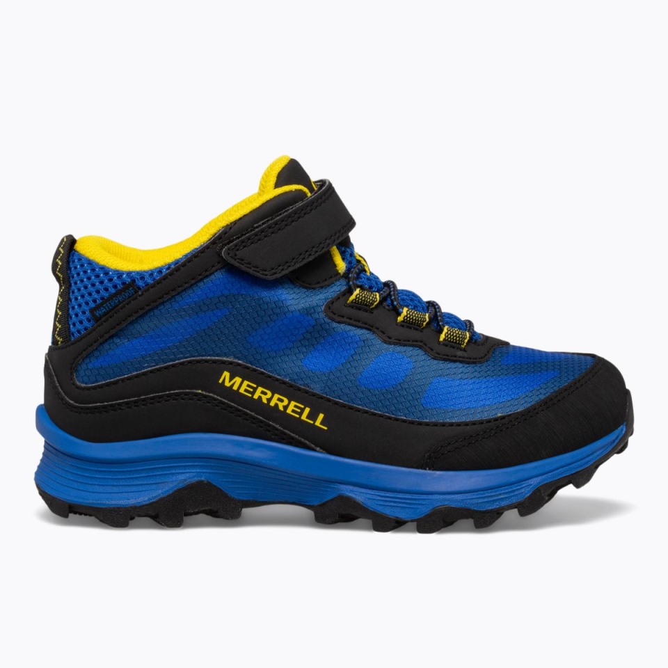 Merrell Schwarz Königsgelb Moab Speed Mid A/c Für Große Kinder Wasserdicht Merrell Schwarz Königsgelb Moab Speed Mid A/c Für Große Kinder Wasserdicht