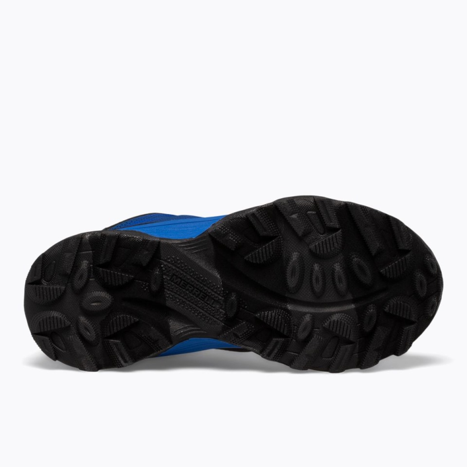 Merrell Schwarz Königsgelb Moab Speed Mid A/c Für Große Kinder Wasserdicht