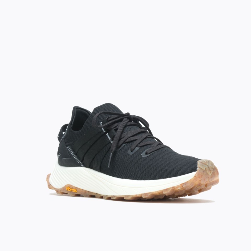 Merrell Black White Herren-sneaker Mit Schnürung Eco Dye