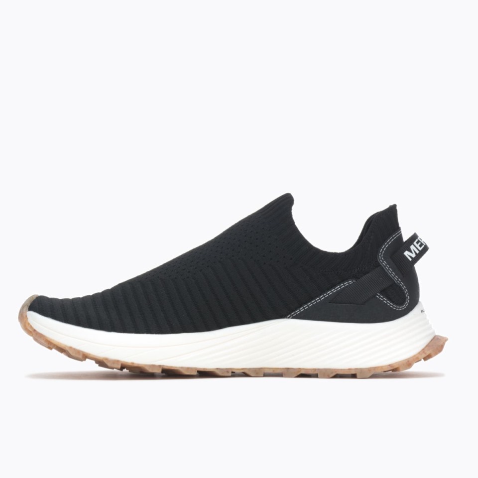 Merrell Schwarz Weiß Herren Enter Sneaker Moc Eco Dye Breite Weite