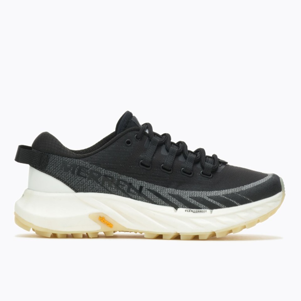Agility Peak 4 Eco Dye Von Merrell Black White Damen Agility Peak 4 Eco Dye Von Merrell Black White Damen