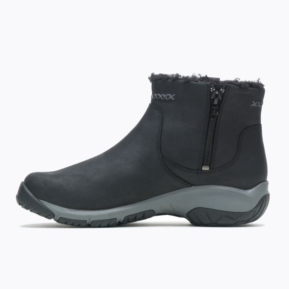 Merrell Black Damen Encore 4 Bluff Zip Polar Wasserdicht Breite Breite