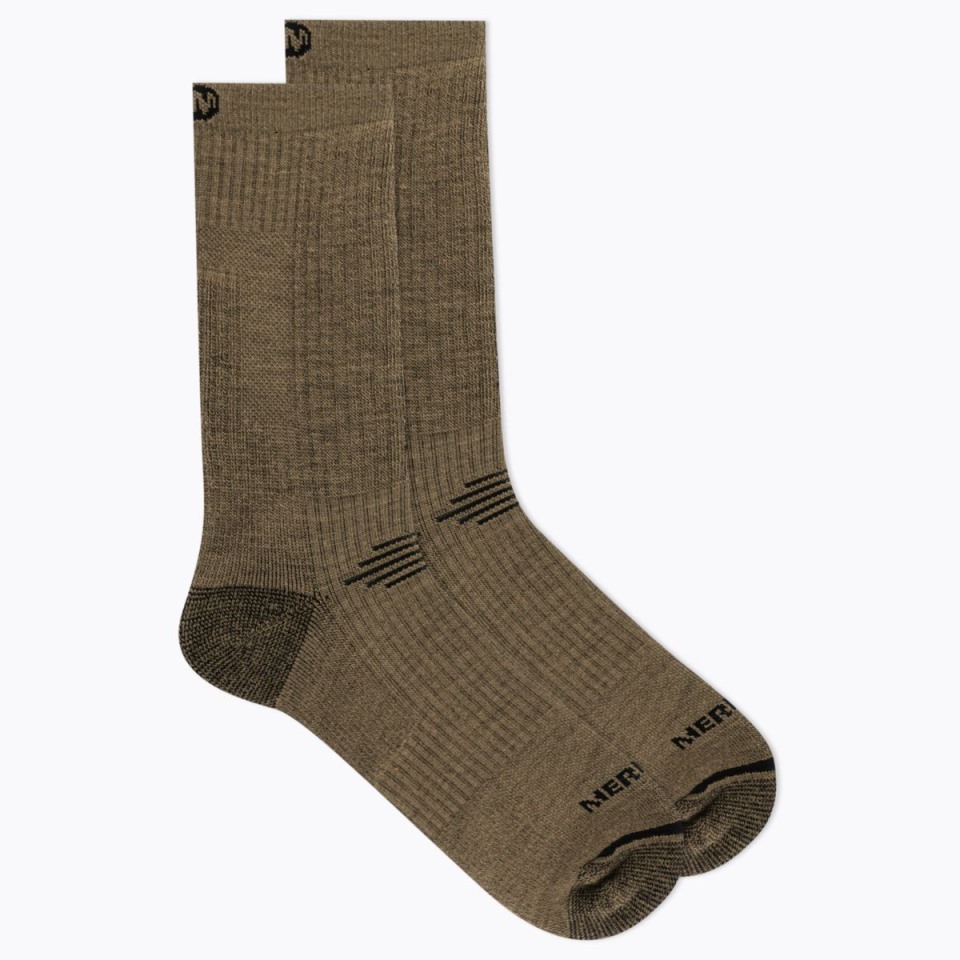 Merrell Brown Elite Taktische Crew-Socke