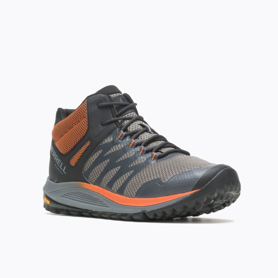 Merrell Holzkohle Herren Nova 2 Mid Wasserdicht