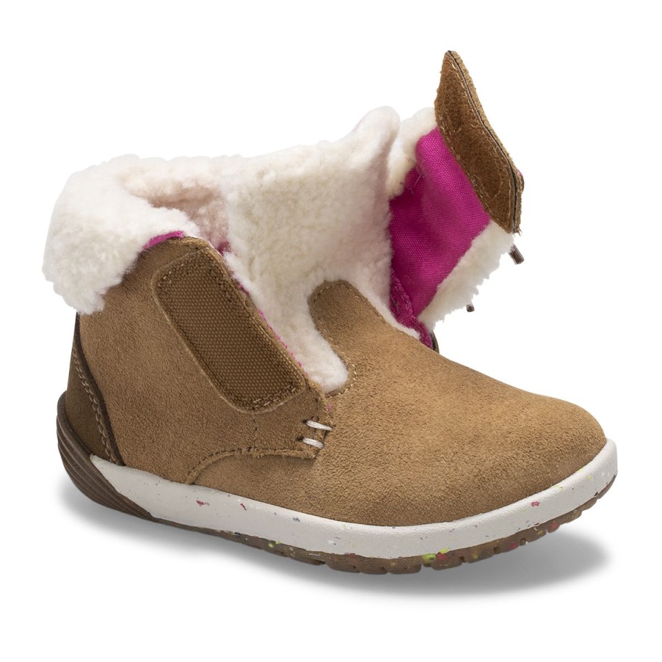 Merrell Kastanie Wildleder Kleine Kinder Bare Steps® Kakao Jr. Stiefel