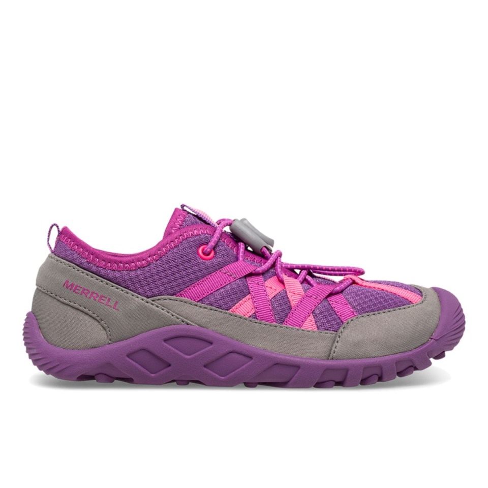 Merrell Grey Berry Hydro Lagoon Sandale Für Große Kinder Merrell Grey Berry Hydro Lagoon Sandale Für Große Kinder