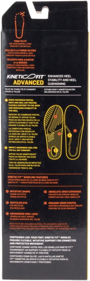 Merrell Kinetic Fit&trade Fortschrittliches Fußbett Breite Breite