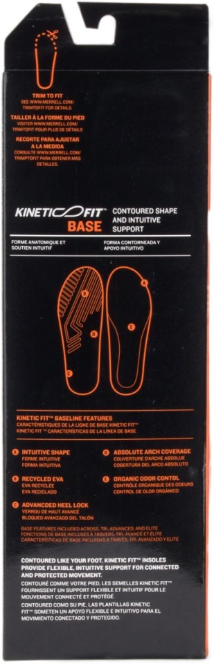 Merrell Kinetic Fit&trade Basisfußbett Breites Mesh