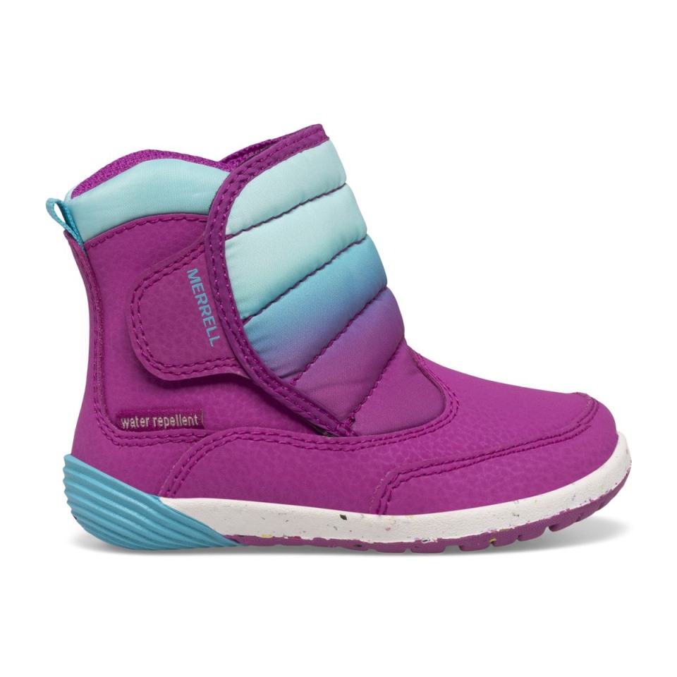 Merrell Bare Steps Kugelstiefel Für Kleine Kinder, Beerentürkis Merrell Bare Steps Kugelstiefel Für Kleine Kinder, Beerentürkis