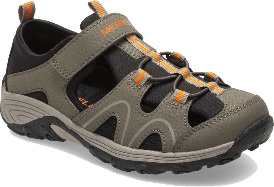 Merrell Hydro-Teton-Sandale Für Kleine Kinder Gunsmoke