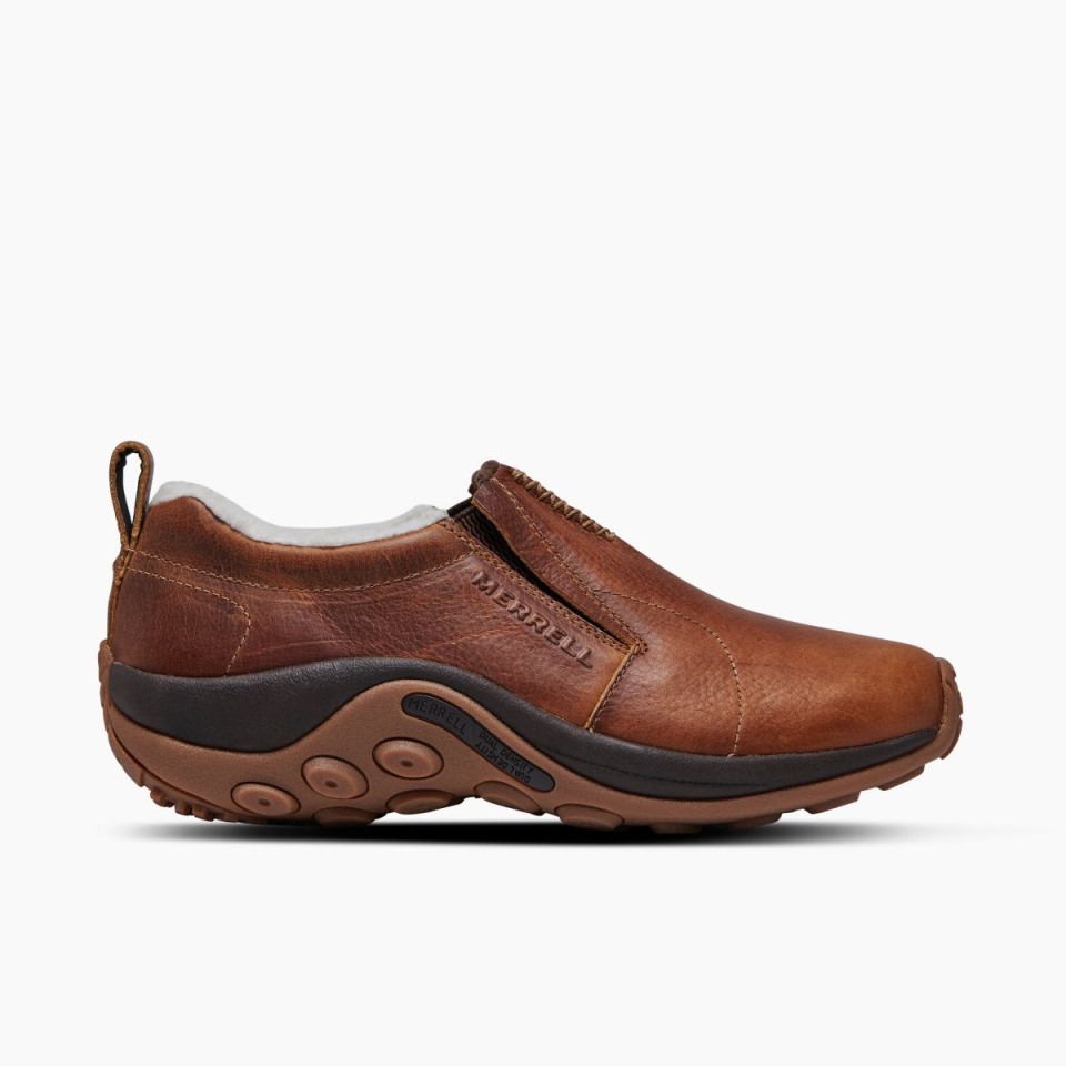 Merrell Men's Jungle Moc Handgefertigtes Gemütliches Amber Ale