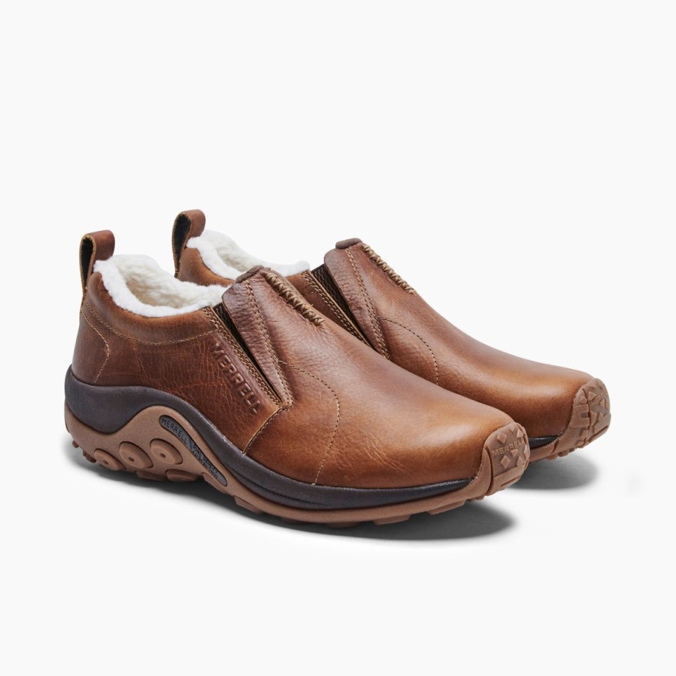 Merrell Men's Jungle Moc Handgefertigtes Gemütliches Amber Ale