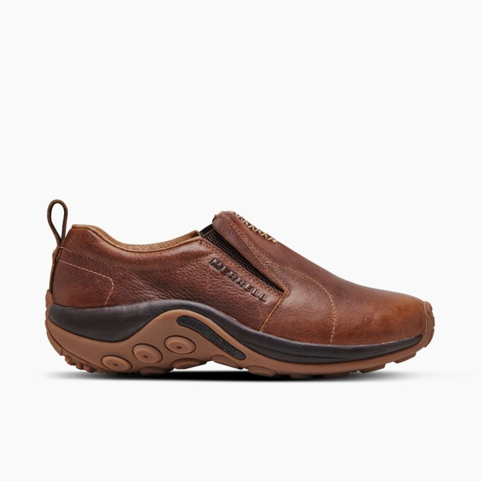 Merrell Dschungel-Moc Für Herren In Erdnuss-Optik