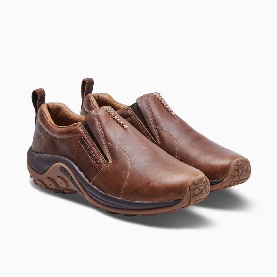 Merrell Dschungel-Moc Für Herren In Erdnuss-Optik