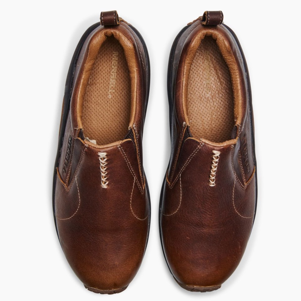 Merrell Dschungel-Moc Für Herren In Erdnuss-Optik