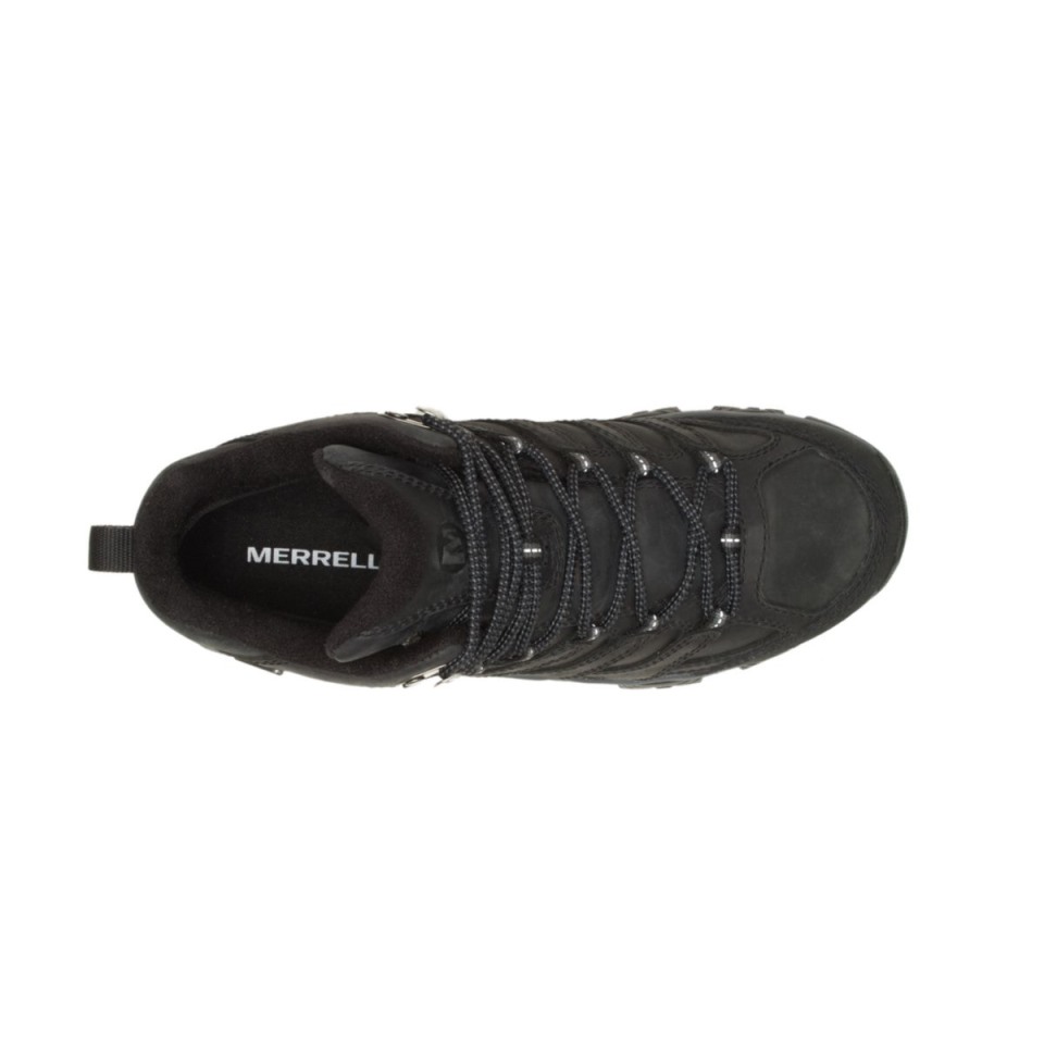 Merrell Herren Moab 3 Prime Mid Wasserdicht Schwarz