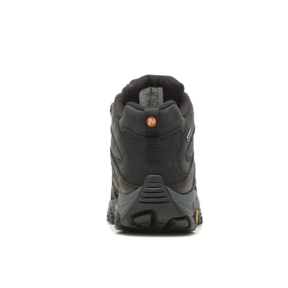 Merrell Herren Moab 3 Prime Mid Wasserdicht Schwarz