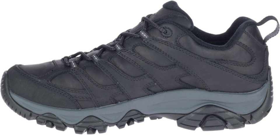 Merrell Herren Moab 3 Prime Wasserdicht Schwarz