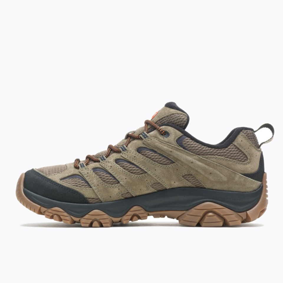 Merrell Herren Moab 3 Wasserdichter Olivengummi
