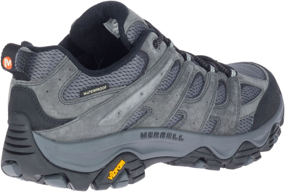Merrell Herren Moab 3 Wasserdichter Granit Mit Breiter Breite