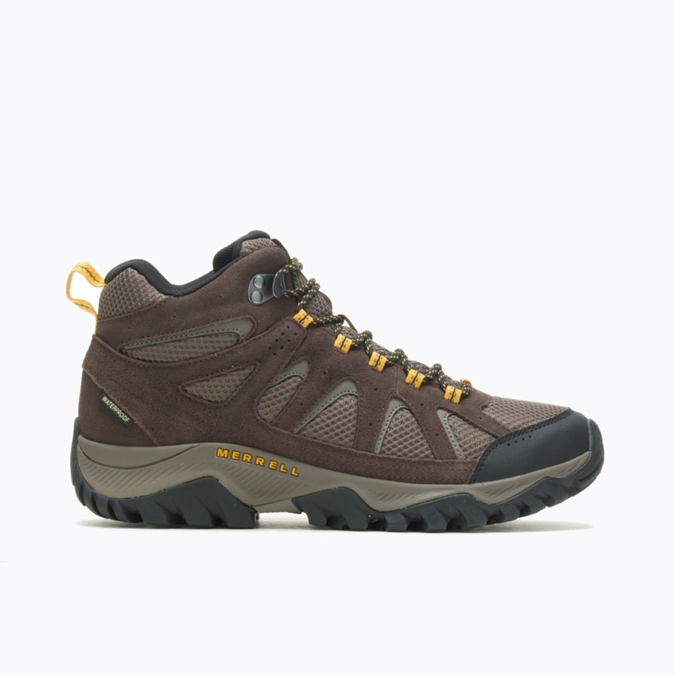 Merrell Herren Oakcreek Mid Wasserdichter Espresso