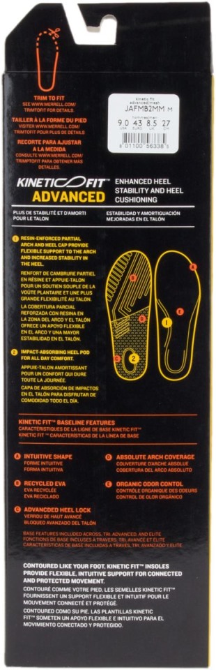 Merrell Mesh Kinetic Fit&Trade Fortschrittliches Fußbett