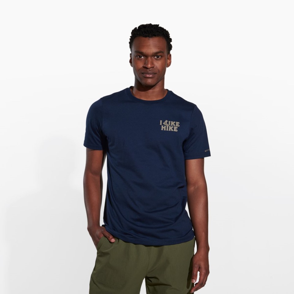 Merrell Navy Herren-Like-T-Shirt