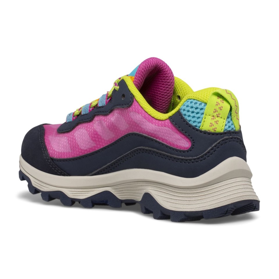 Merrell Navy Multi Moab Speed ​​Low Für Große Kinder, Wasserdicht