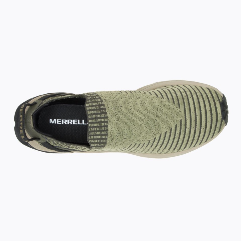 Merrell Olive Herren Enter Sneaker Moc Breite Breite