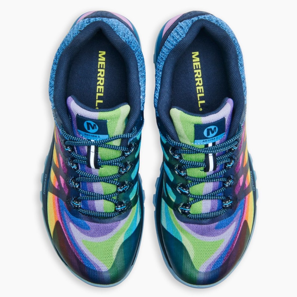 Merrell Rainbow Damen Antora 2 Regenbogen Breite Breite