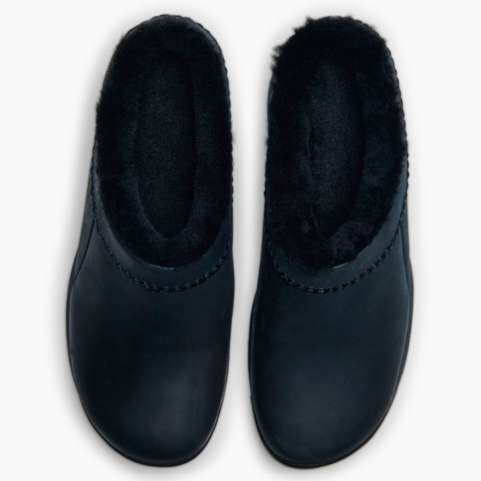 Merrell Glattes Schwarzes Encore Ice 4 Leder Für Damen
