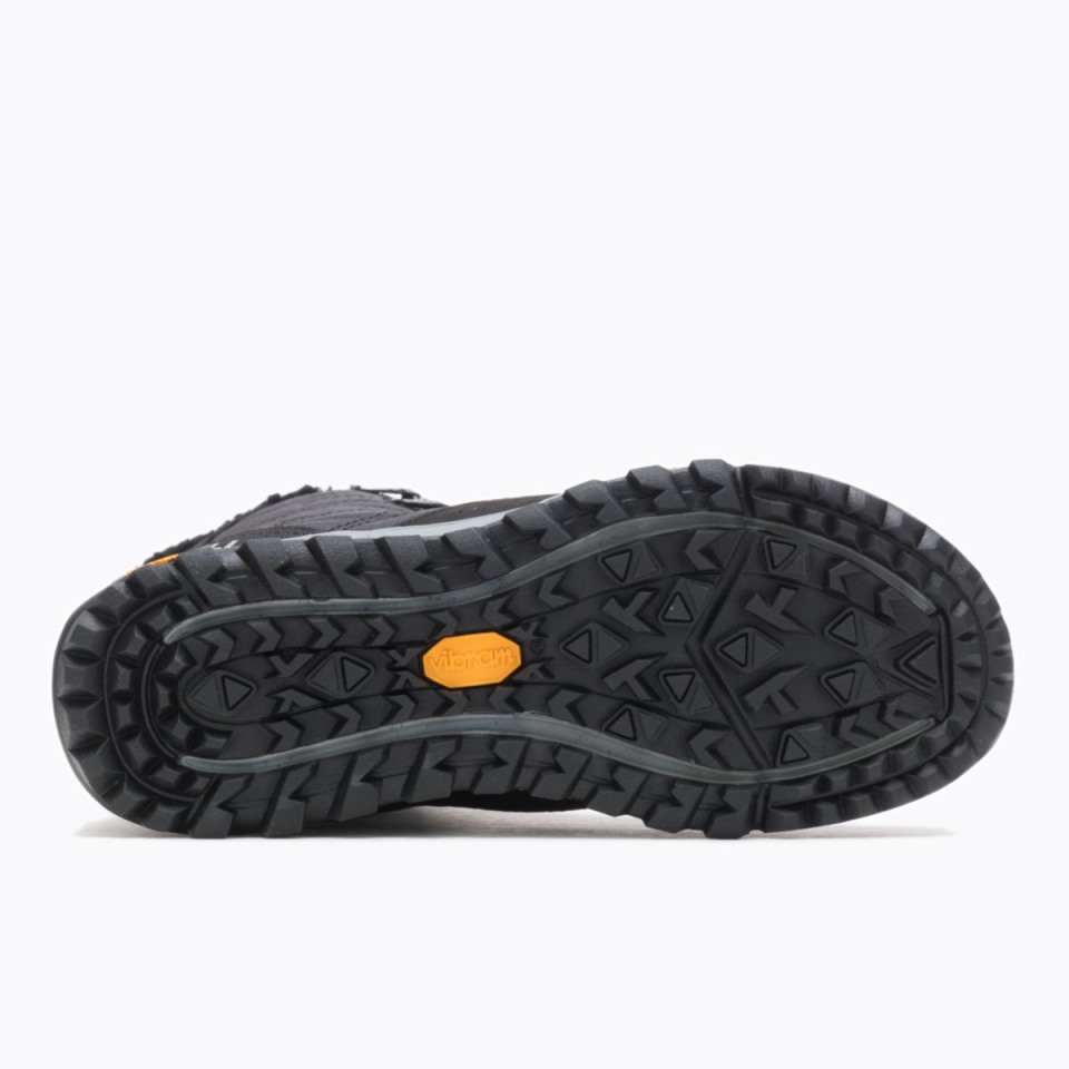 Merrell Damen Antora Sneaker Boot Wasserdicht Schwarz